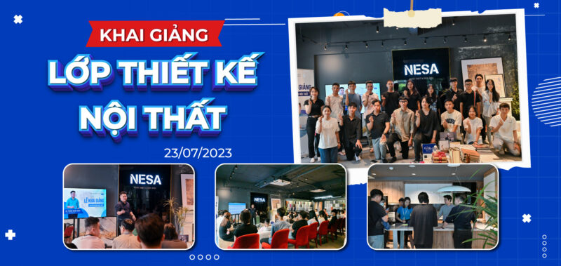 Khai giảng lớp Nghề Thiết Kế K03 | Học Viện NESA