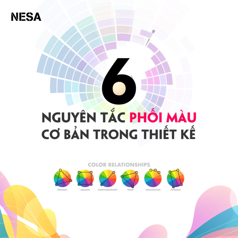 6 Nguyên Tắc Phối Màu Cơ Bản Trong Thiết Kế