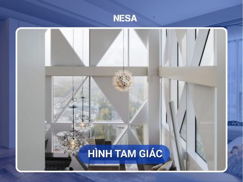 Các hình dạng trong thiết kế nội thất và cách ứng dụng